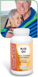 Krill Oil benefits heart, brain, and joints with Omega 3 Fatty Acids